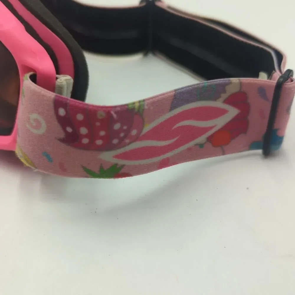 Smith Optics Sidekick Snow Goggles Youth Pink Cupcakes Ski Snowboard Adjustable